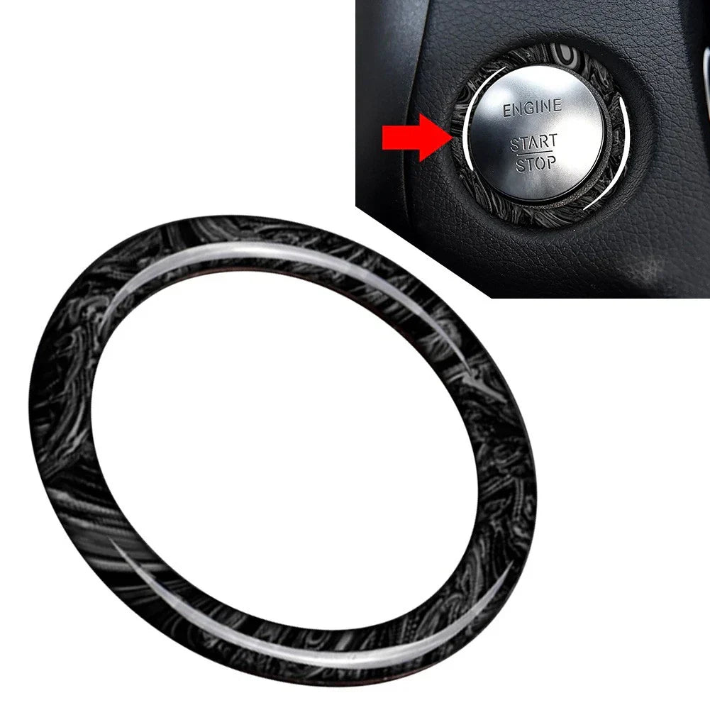 Push Start Button Ring for Benz A B C GLC CLA W176 W246 W205 (2012-2023)