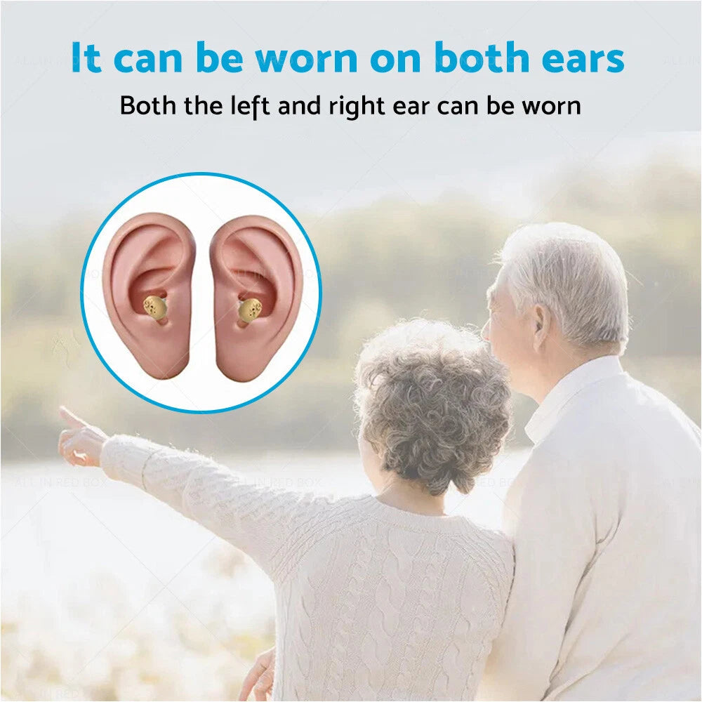 Hearing Aids Rechargeable Sound Amplifier for Elderly Hearing Loss