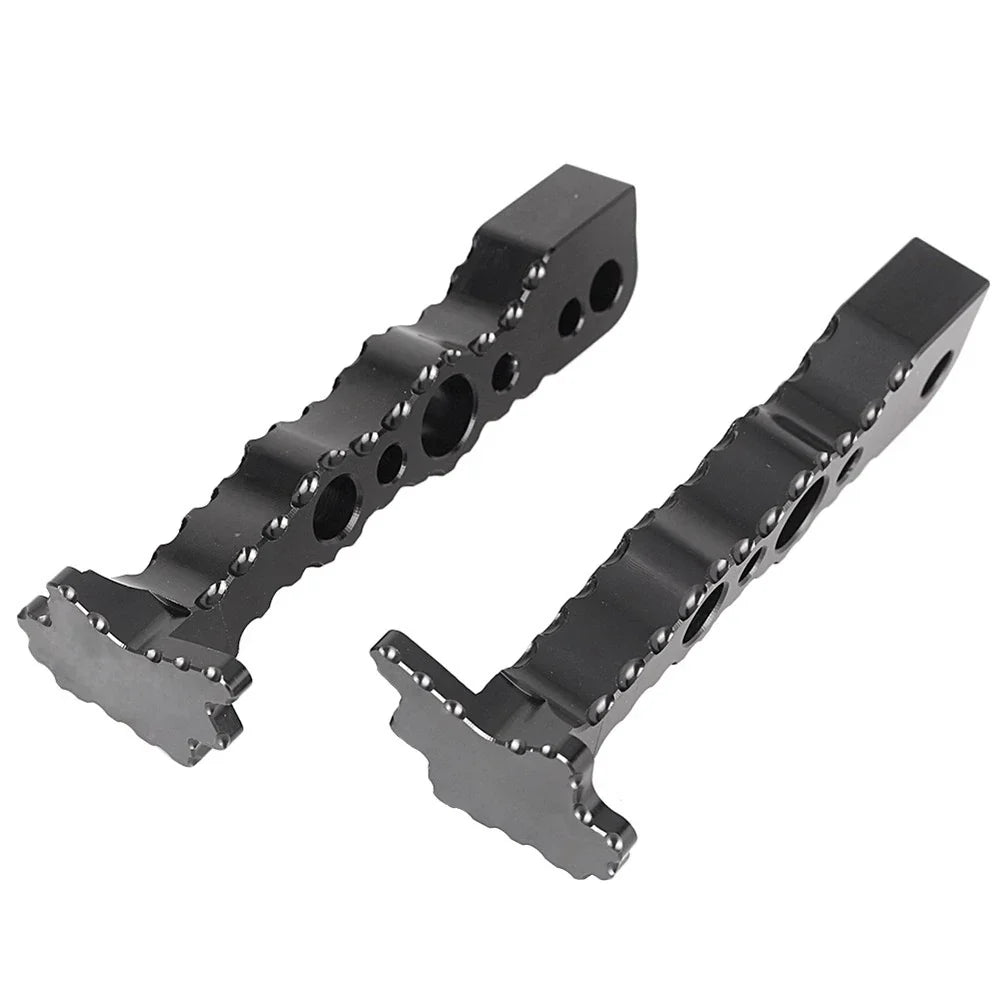 Rear Passenger Foot Pegs for Suzuki Hayabusa GSXR 1300 (2008-2017) Black