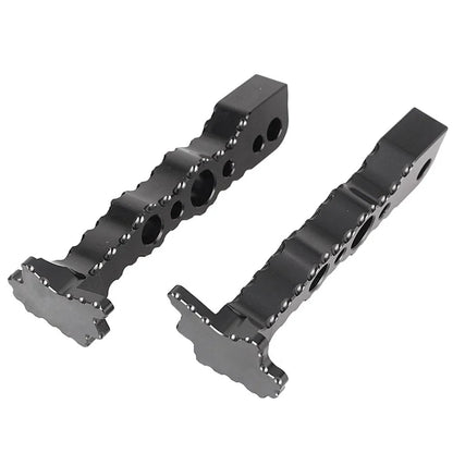 Rear Passenger Foot Pegs for Suzuki Hayabusa GSXR 1300 (2008-2017) Black
