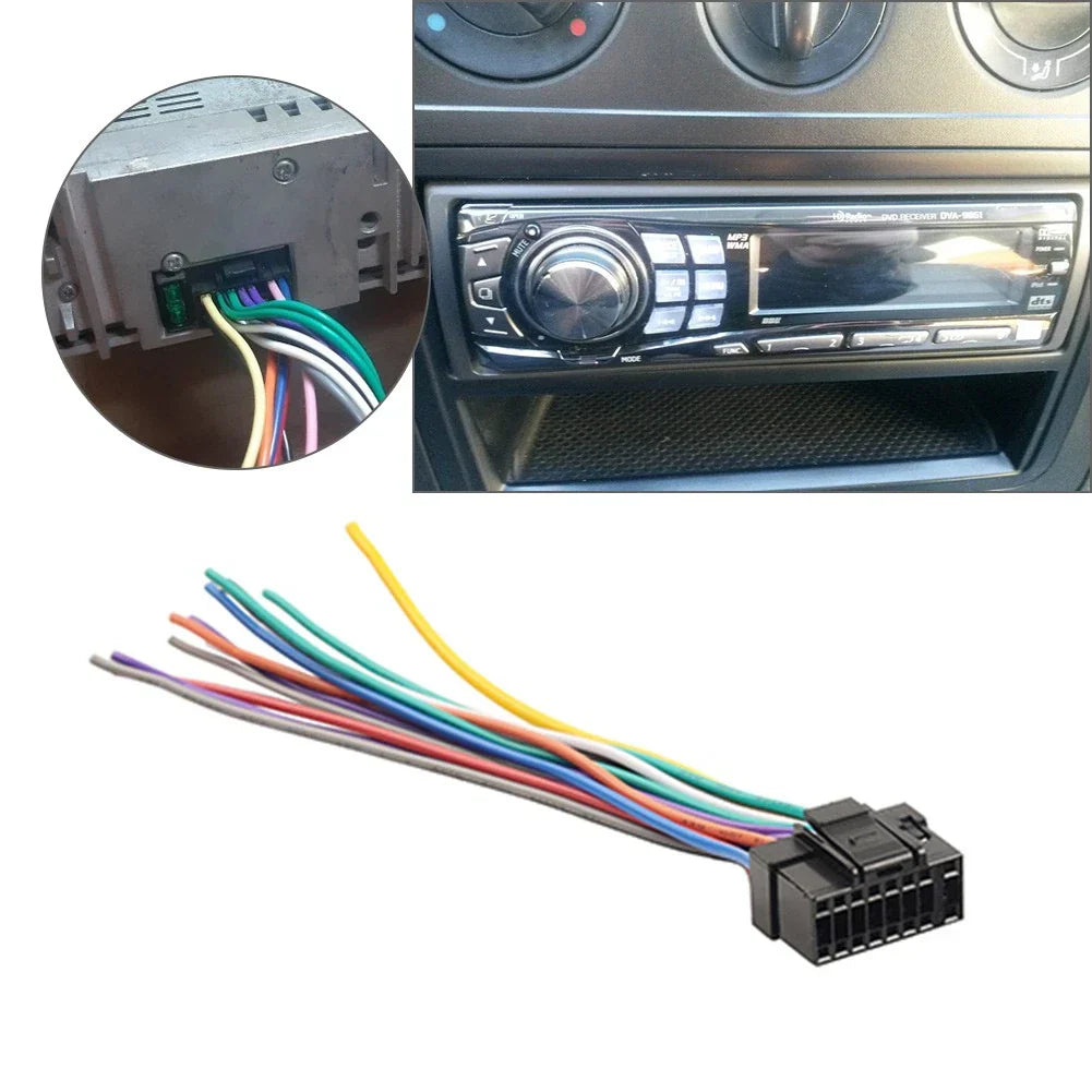Wiring Harness Stereo Radio Plug Lead for Alpine