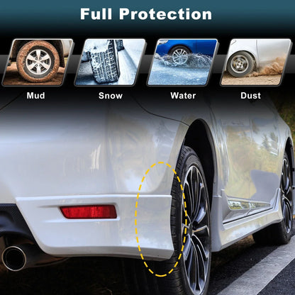 Mud Flaps Kit for Dodge Ram 1500 2019-2025 - Splash Guards, No-Drill