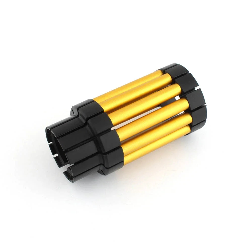 Gold Universal Motorcycle Front Fork Oil Seal Installer Tool for 37-53mm Forks