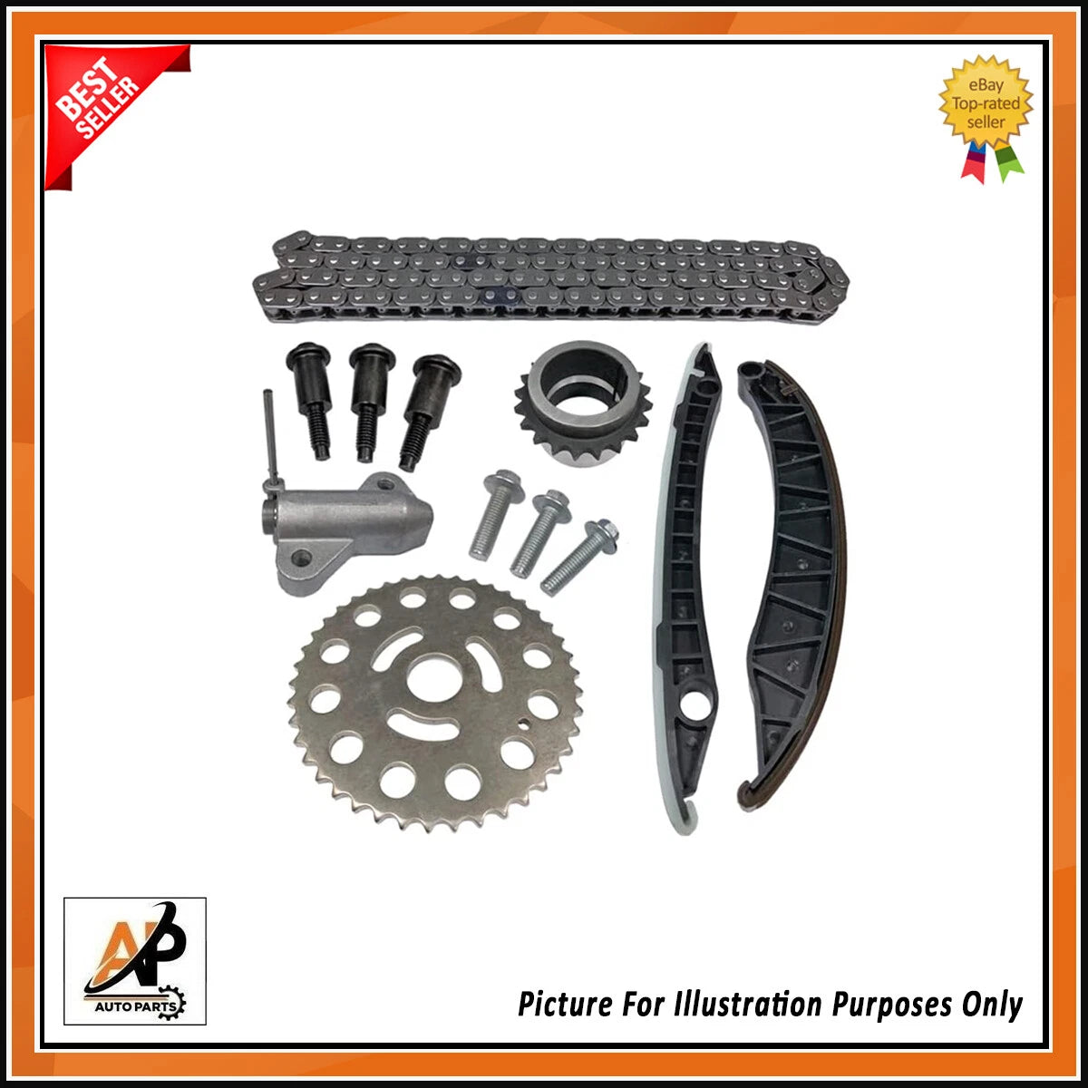 Engine Timing Chain Kit OEM Replacement for Vauxhall Vivaro 2.0 CDTI (2010–2018)