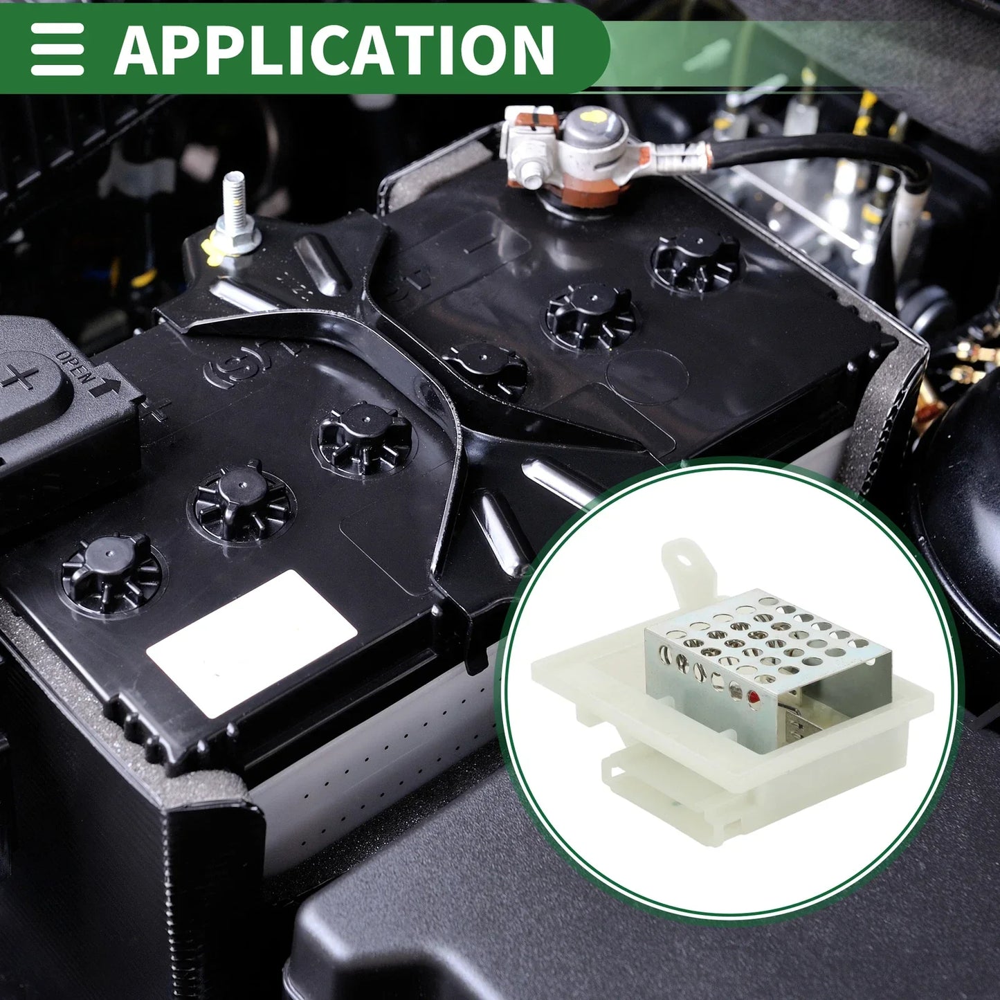 HVAC Blower Motor Resistor for Mercedes-Benz Viano W639 (2003-2014)