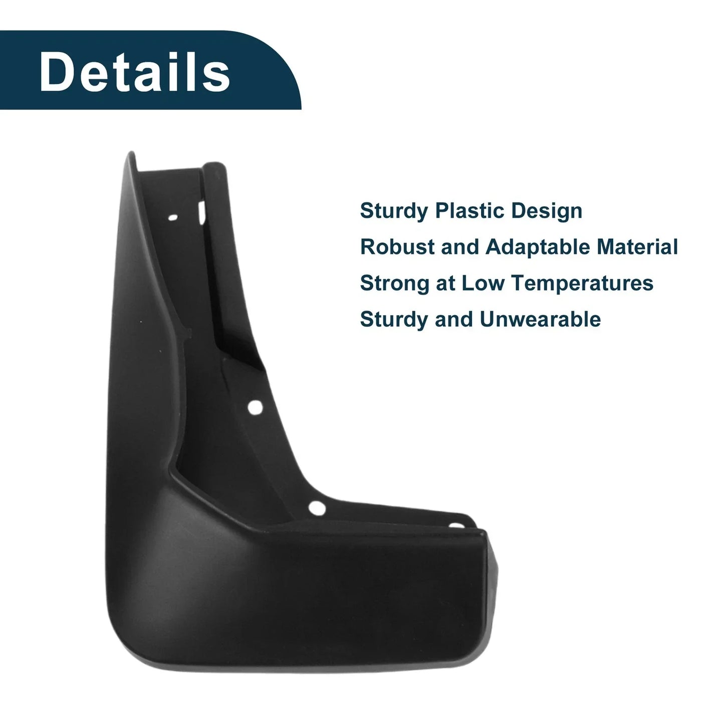 Mud Flaps Splash Guards for Mercedes Benz GLS (Without Pedal High Config)