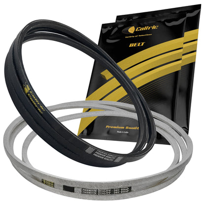 Deck Primary Secondary Belts 38 Inch Replacement for John Deere 160-185 (2005–2015)