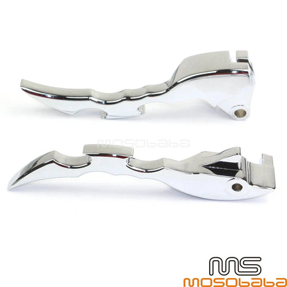 Chrome Brake/Clutch Hand Control Levers for Suzuki Boulevard M109R (09-13)