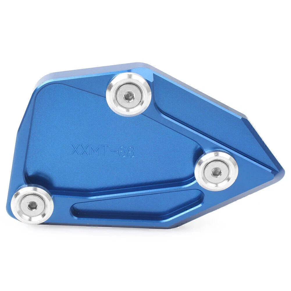 Kickstand Side Stand Extension Pad for BMW C650 GT (2012-2016) BLUE