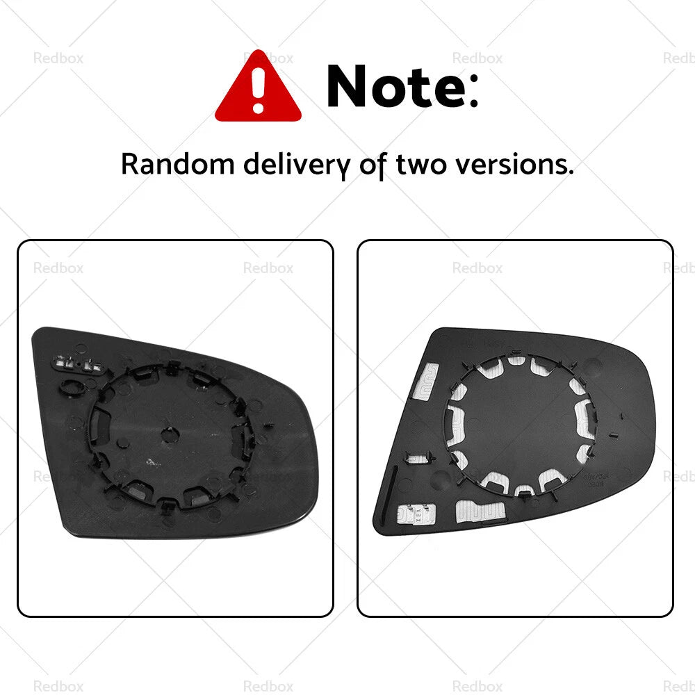 Left Side Mirror Glass for BMW X5 E70, X6 E71 (2007-2014)