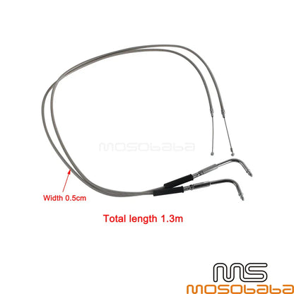 Throttle Cable Wires for Harley Sportster XL883 XL1200 (1996-2015)