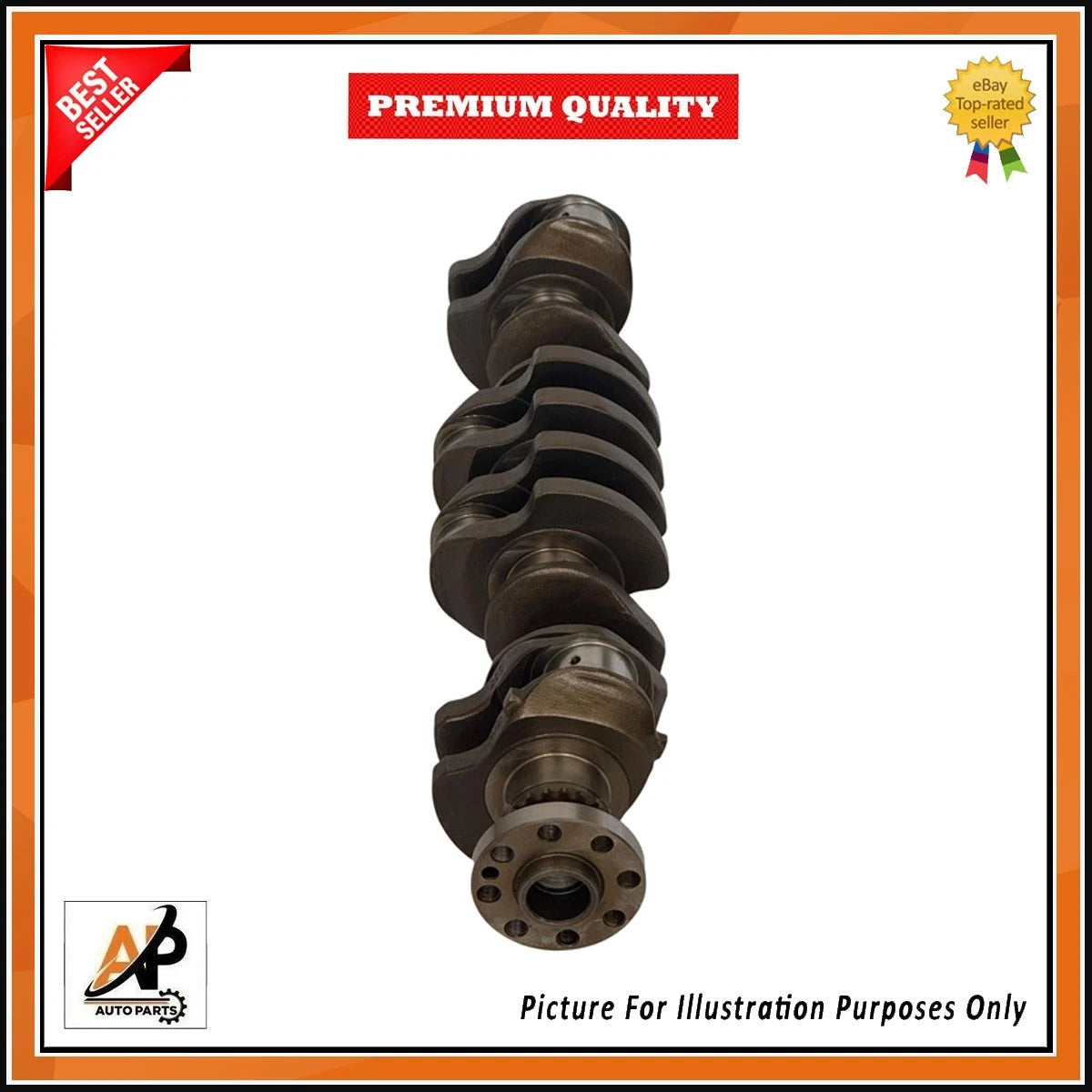 Engine Crankshaft Replacement for BMW MINI 3.0 N57 N57D30 (2007–2016)