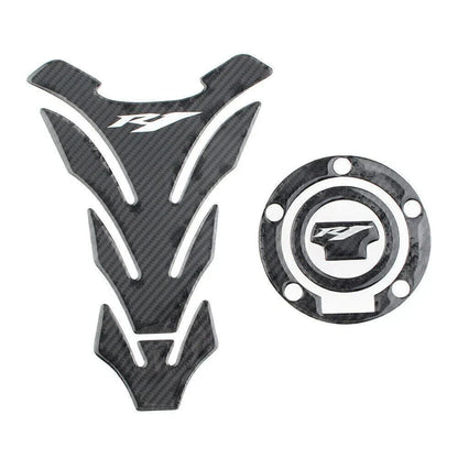 Grip Fuel Tank Pad Cap Cover for Yamaha YZF1000 YZF-R1 R1M (2015-2023)