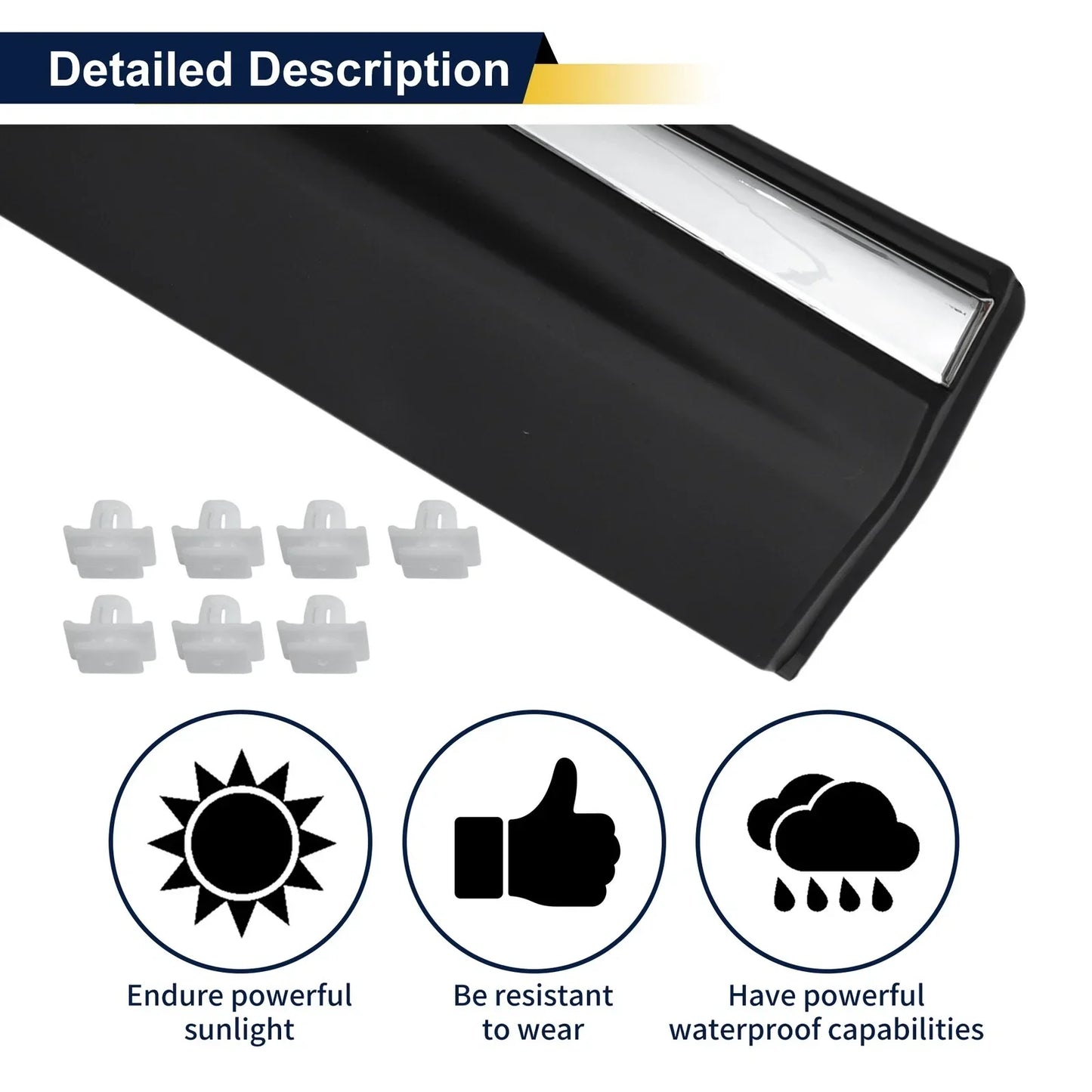 Lower Door Trim Garnish for Honda CR-V (2017-2023)