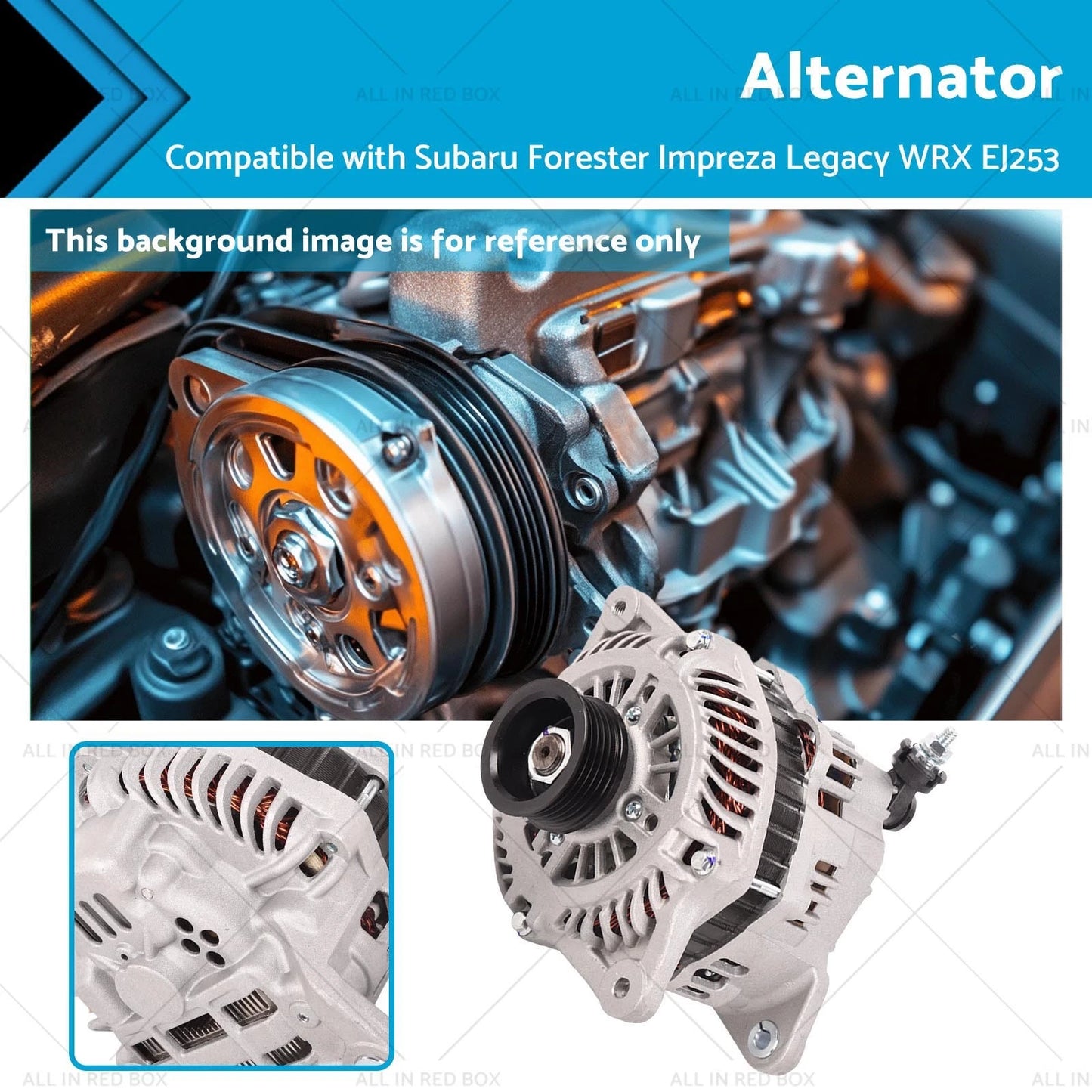 Alternator for Subaru Forester, Impreza, Liberty (2008-2018)