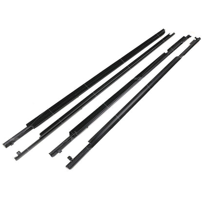 4x Door Glass Seal Weatherstrip for Toyota Landcruiser Prado (2003-2009)