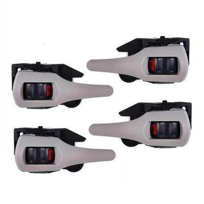 Interior Door Handle Gray Set 4 Fits Toyota Corolla Altis ZZE142 SED 2010-13 D06