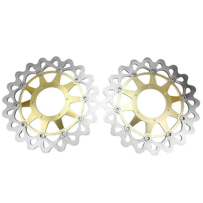 Front & Rear Brake Disc Rotors for Honda CBR1000RR (2008-2015)
