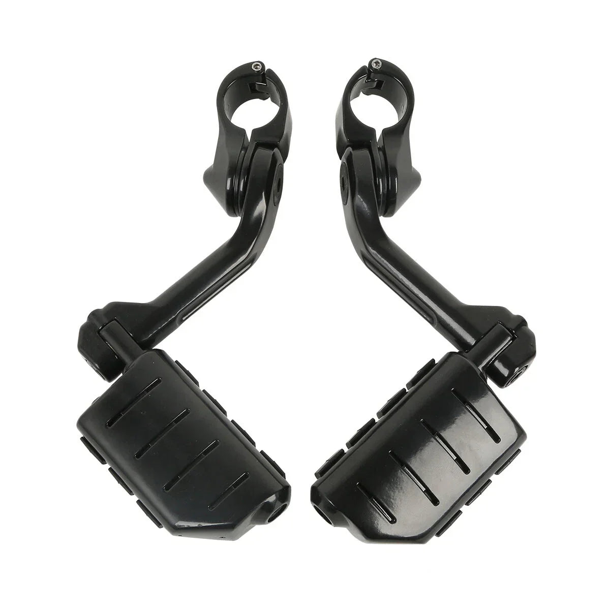 1 1/4" Highway Bar Engine Guard Footpegs for Harley Touring