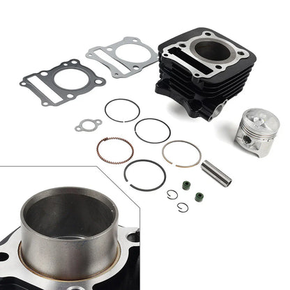 57MM Cylinder Piston for Suzuki GN125 EN125 GS125 GZ125 TU125 DR125