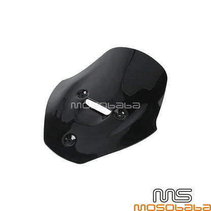 Black Headlight Fairing Windshield for Ducati Diavel V4 (2023-2025)