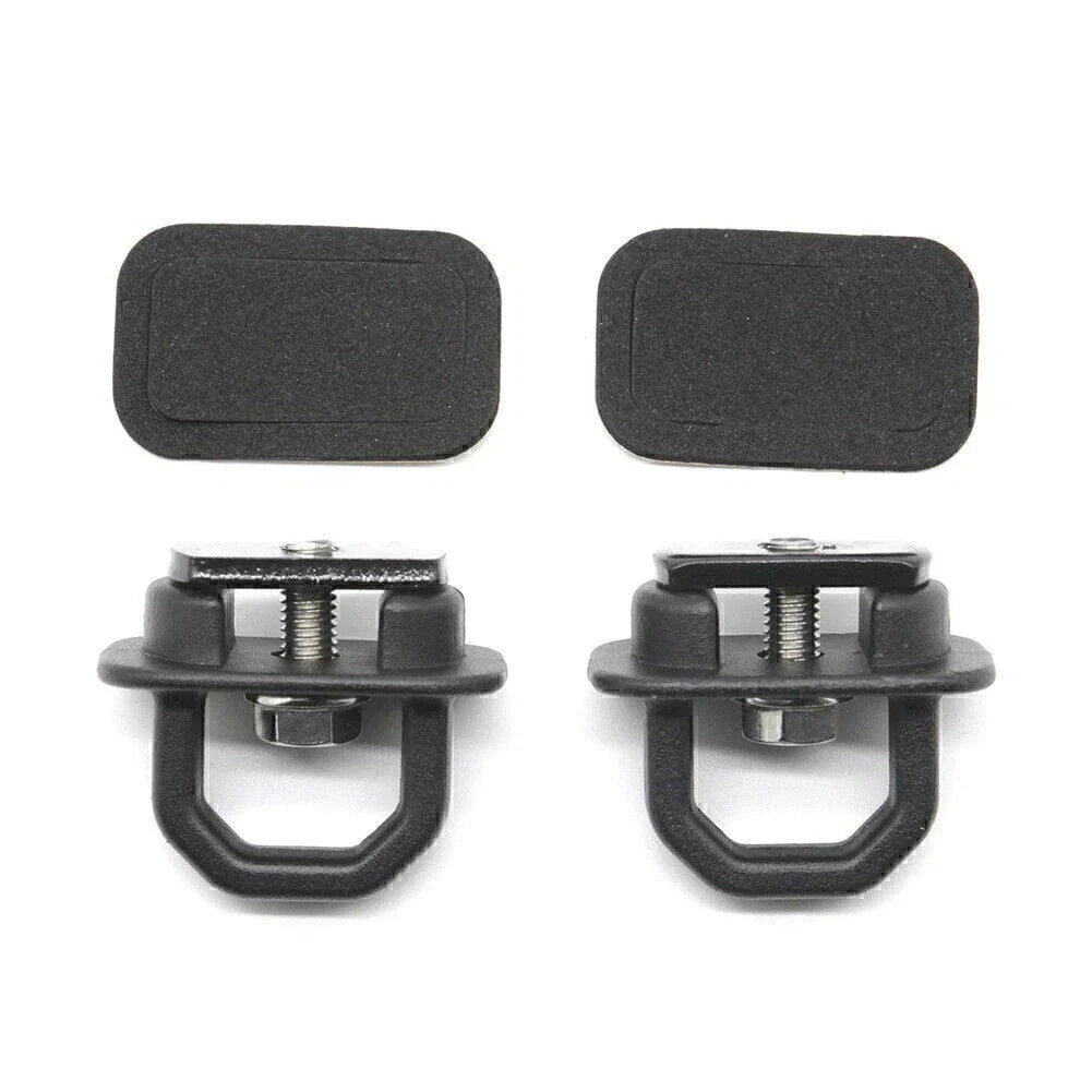 Tie Down Anchors Hooks for Chevy Silverado Pickup Trucks Black