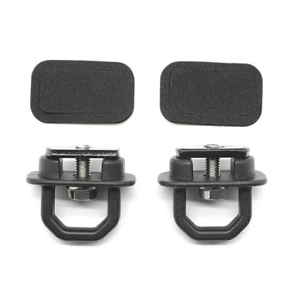 Tie Down Anchors Hooks for Chevy Silverado Pickup Trucks Black