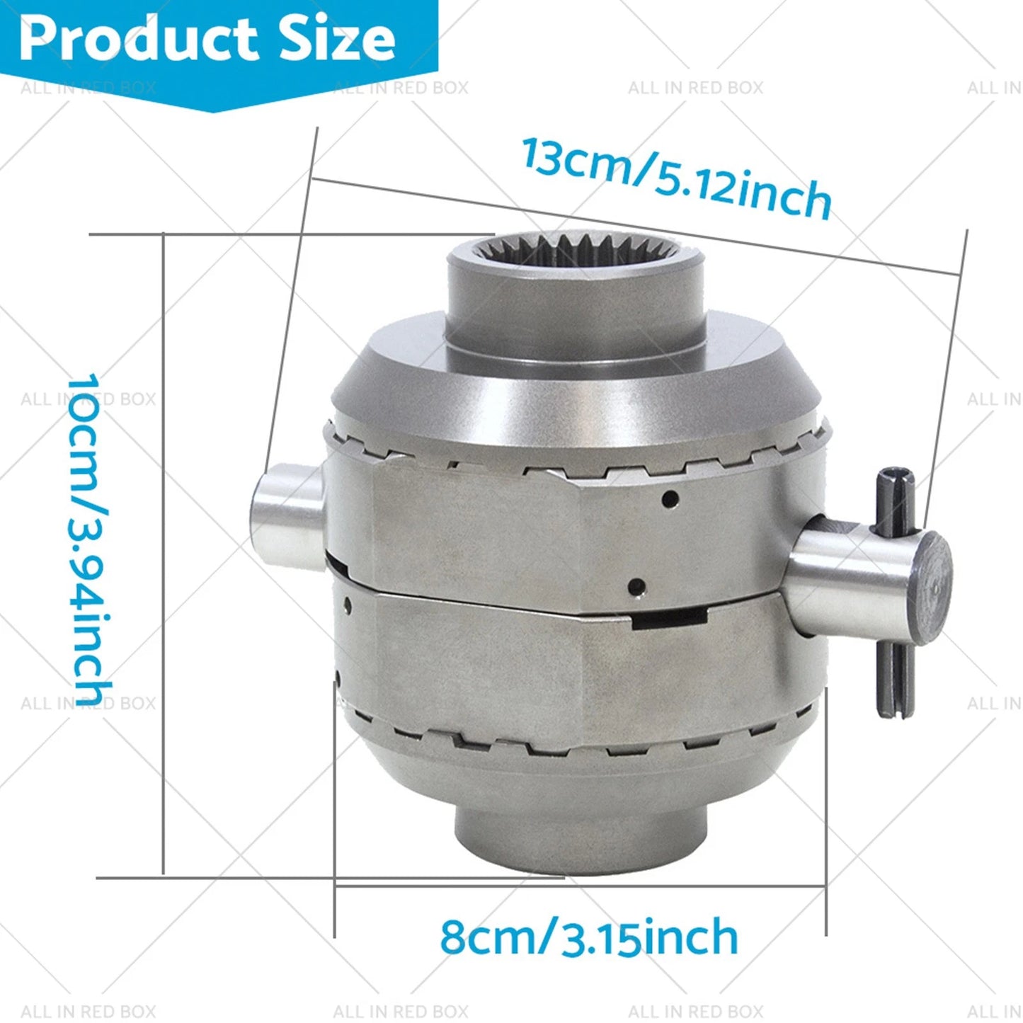 Front Differential Locker for Jeep Wrangler Cherokee Dana Spline 4WD
