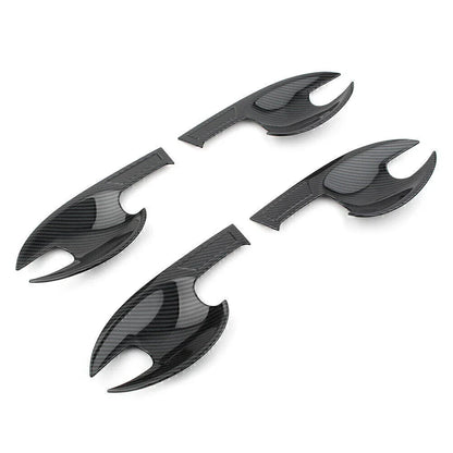 Carbon Fiber Inner Door Handle Bowl Cover Trim for Mazda CX-5 (2017-2020)