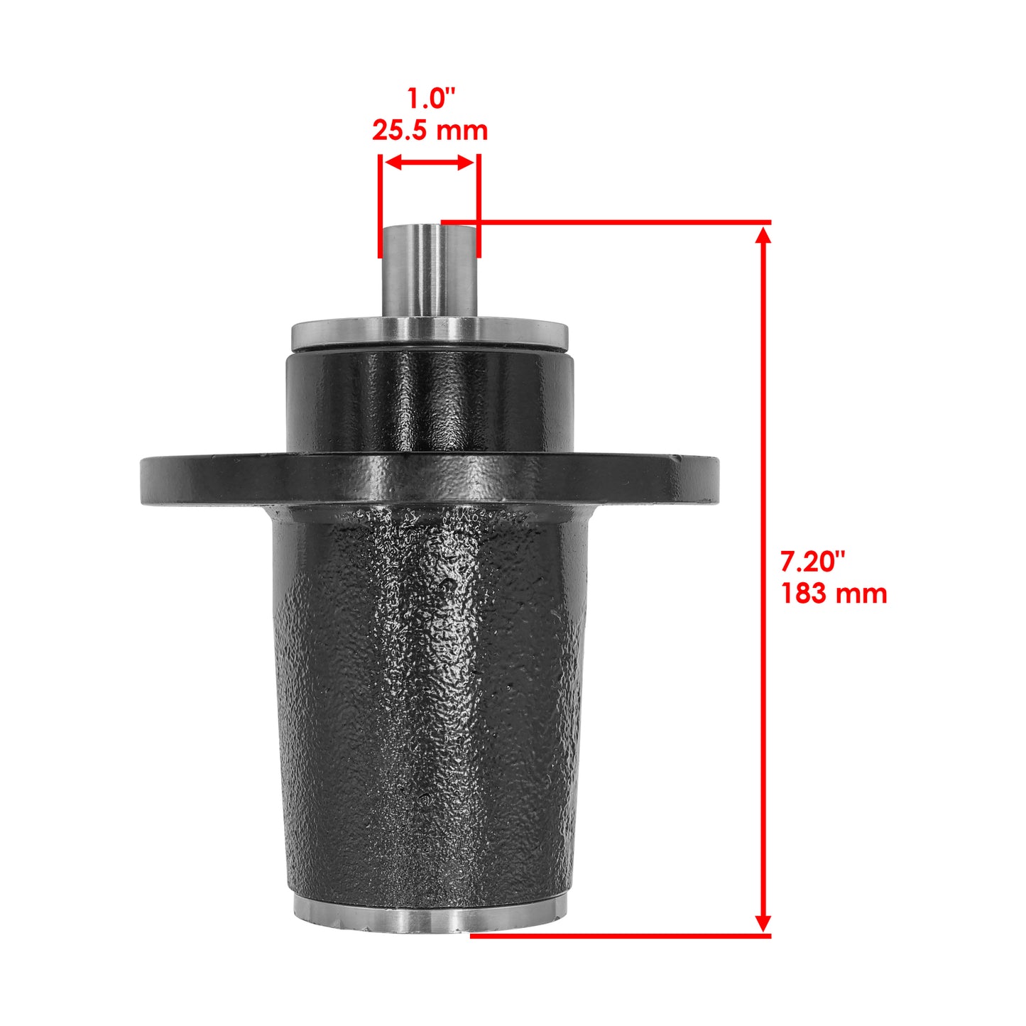 60" Deck Spindle Replacement for Hustler Diesel Z and Super Z (2006–2023)