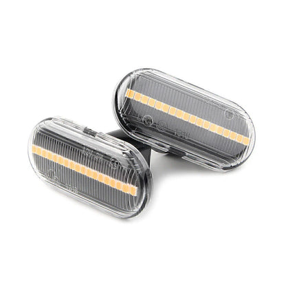 Dynamic Clear LED Side Marker Light for Smart Fortwo W453 (2015-2023)