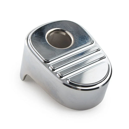 Chrome Tri Line Ignition Switch Cover for Harley Electra Road Glide FLH (2014-2022)