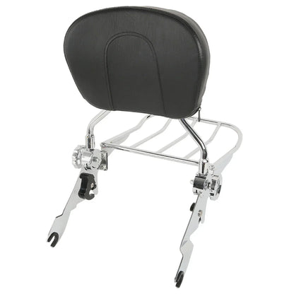 Backrest Sissy Bar Luggage Rack for Harley Touring Electra Glide (2009-2025)