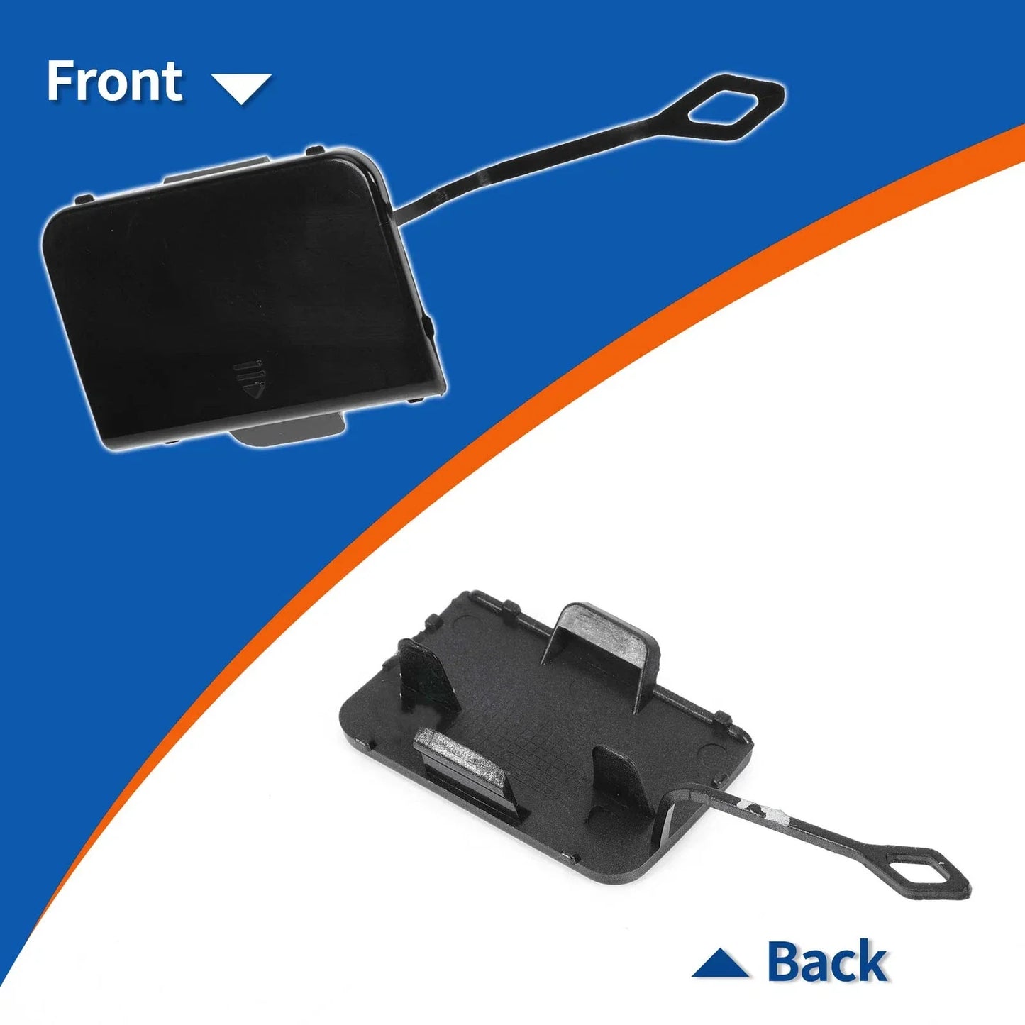 Front Bumper Tow Hook Cover for Mercedes-Benz C-Class W204 Sport (2008-2011)