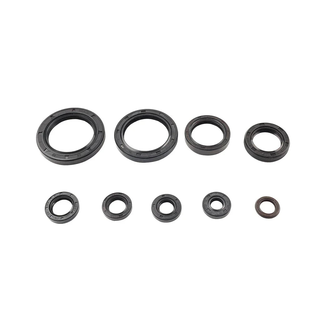 9 x Engine Oil Seal Kit for Honda CRF250R (2010-2017)
