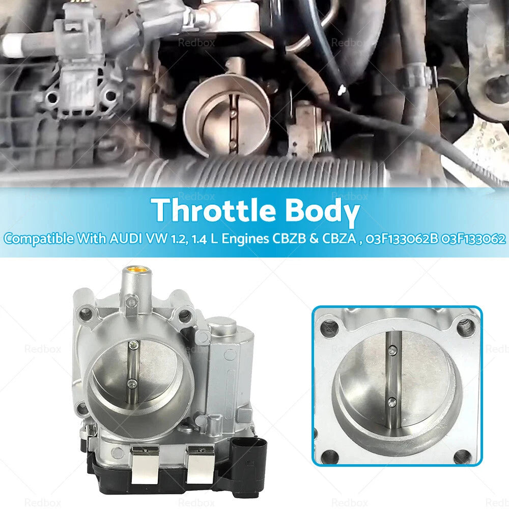 Throttle Body for AUDI VW 1.2 1.4 L CBZB CBZA (2003-2009)