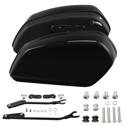 Black Hard Saddlebags Docking Kit for Harley Low Rider FXLRS ST FXLRST (2025)
