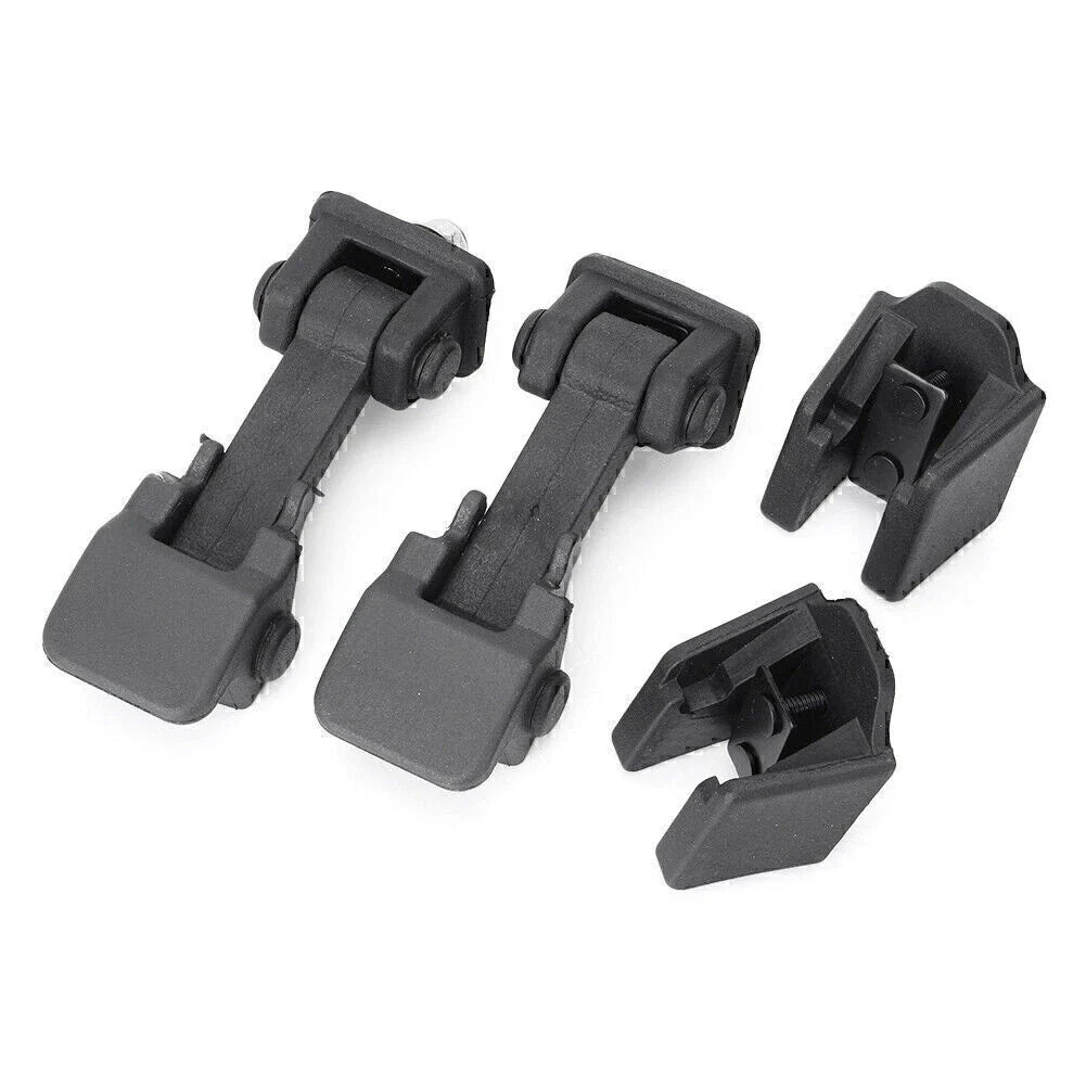 Hood Latch Lock Catch for Jeep Wrangler JK (2007-2017) Black ABS