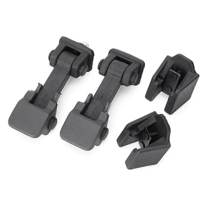 Hood Latch Lock Catch for Jeep Wrangler JK (2007-2017) Black ABS