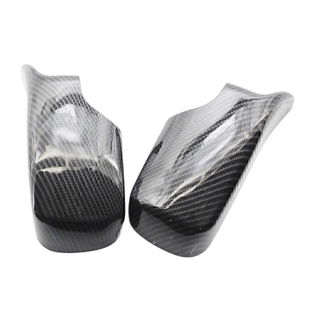 Carbon Fiber ABS Front & Rear View Mirror Covers for BMW E46 (1998-2005)