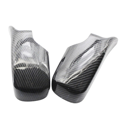 Carbon Fiber ABS Front & Rear View Mirror Covers for BMW E46 (1998-2005)