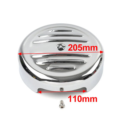 8" Round Stripe Air Cleaner Cover for Harley Softail Fat Boy Sportster