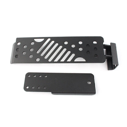Black Steel Left Driver Foot Peg for Jeep Wrangler JL (2018-2019)