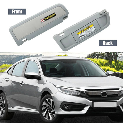Right Side Sun Visor Replacement for Honda Civic (2006-2011) Gray