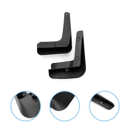 Front & Rear Mud Flap Splash Guards for Hyundai Sonata (2017)