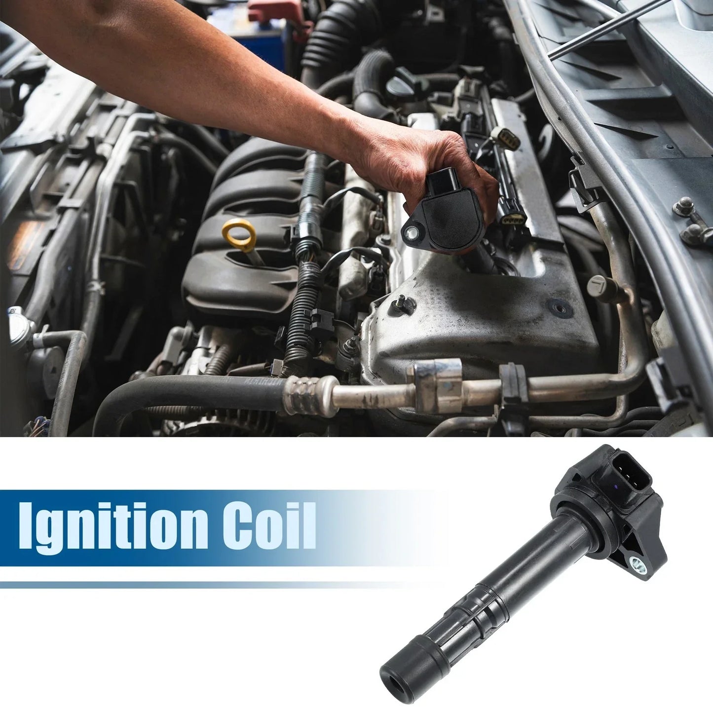 Ignition Coil Set for Honda Civic, Acura EL 1.7L L4 (2001-2005)