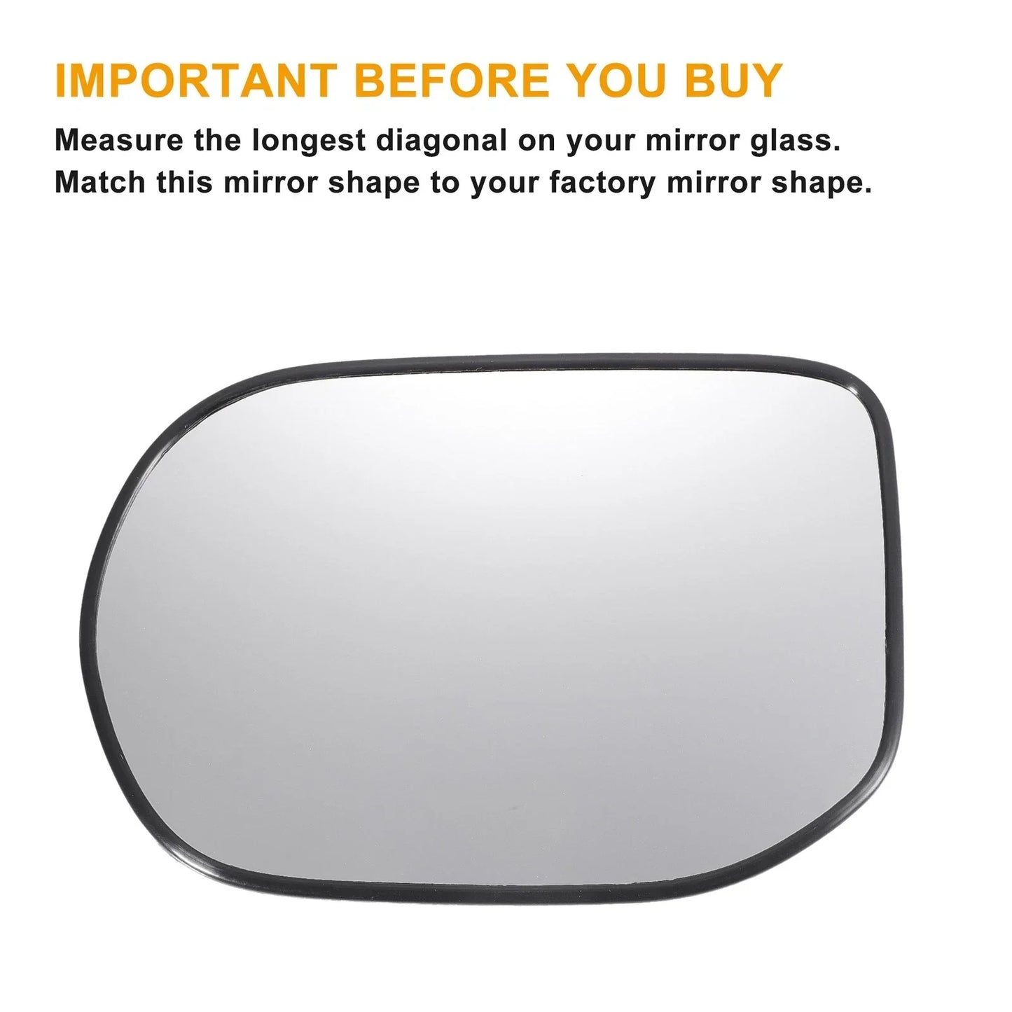 Driver Side Mirror Glass Replacement for Honda Civic 2006-2011