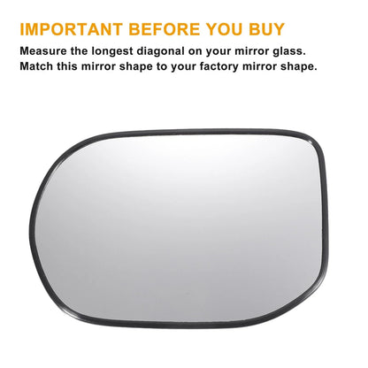 Driver Side Mirror Glass Replacement for Honda Civic 2006-2011