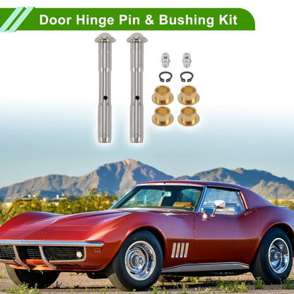 Door Hinge Pin & Bushing Kit for Chevrolet Express (2003-2023) 1 Set
