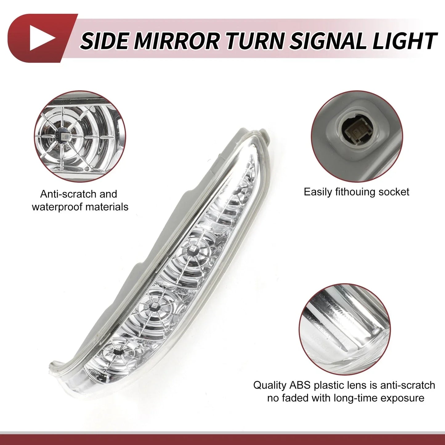 Right LED Turn Signal Light for Hyundai Sonata (2011-2015)